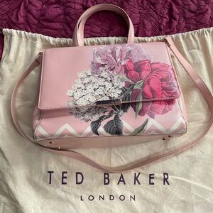 Ted Baker Pink Floral Satchel